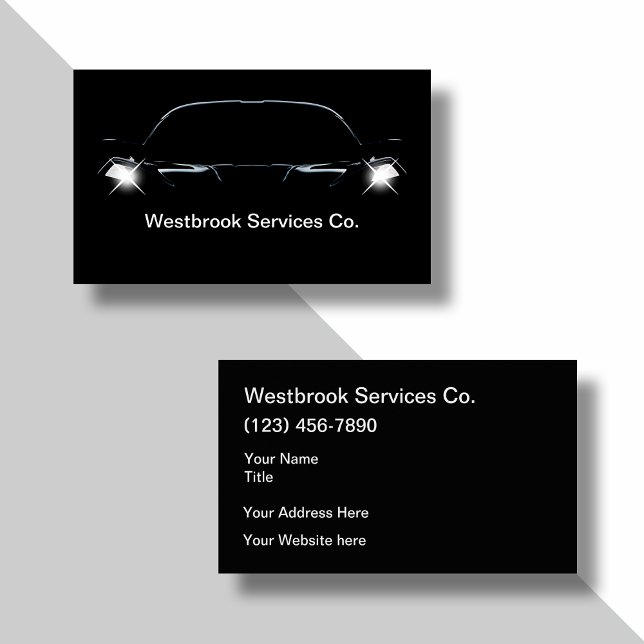 Coola Automotive Services - temat Visitkort (Skapare uppladdad)