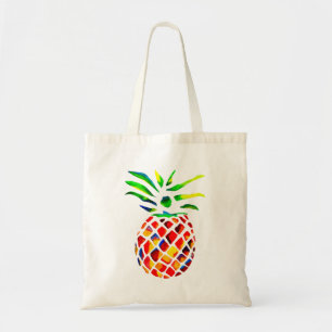 coola av ananas funky tygkasse