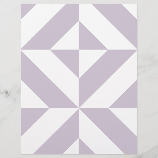 Coola av blek - Papper för Geometric Cube Scrapboo (Framsida)