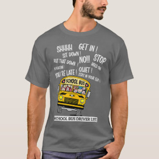 Coola av Buss-chaufförer i School Buss T Shirt