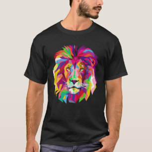 Coola av elegant Lejon T-ledsutformning med ljus T Shirt