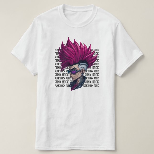 Coola av Music Punk Rock and roll Hard Rocker Band T Shirt (Design framsida)