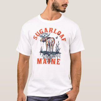 Coola av sockergarloaf, marin skidkonst med mos t shirt