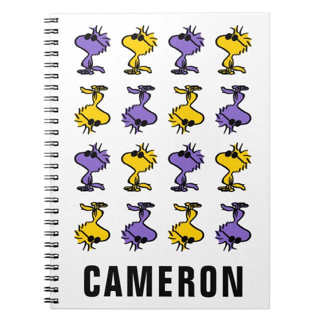 Coola av trävaror | Lägg till ditt namn Anteckningsbok (Framsidan)