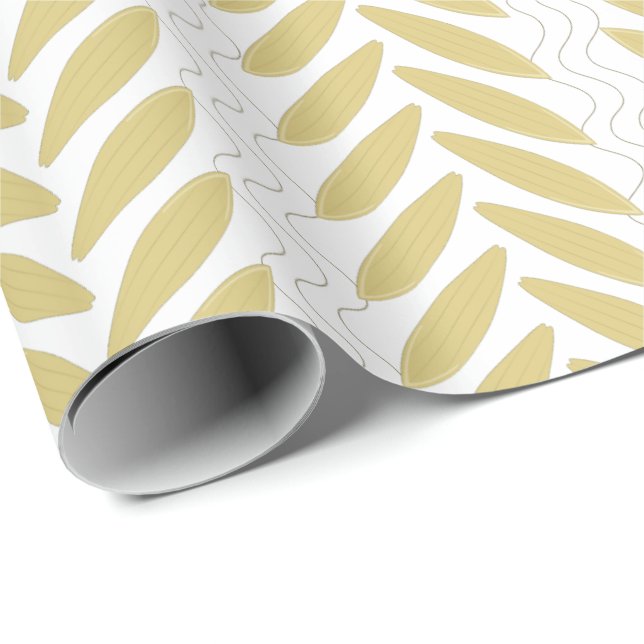 Coola av träytorna presentpapper (Rullad Hörn)