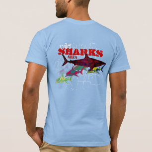 coola av vildens hajområde tee shirt