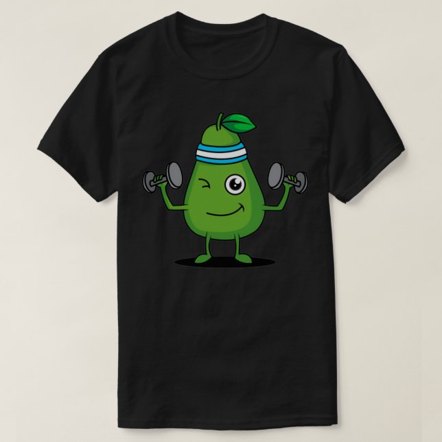 coola avocado avocado sport plush t shirt (Design framsida)