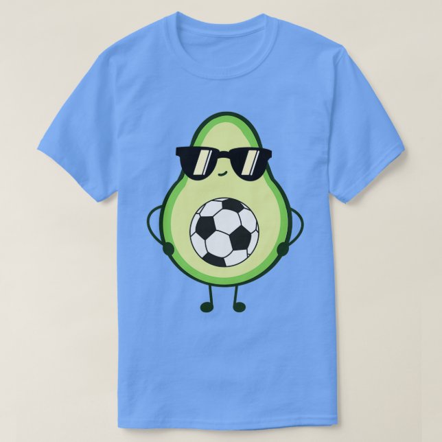 Coola Avocado Soccer T Shirt (Design framsida)