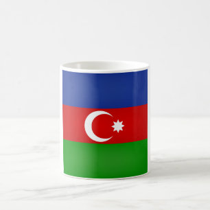 Coola Azerbajdzjan Flagga Kaffemugg