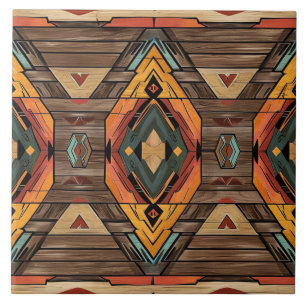Coola Aztec faux wood Kakelplatta