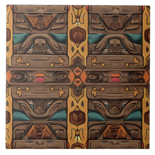 Coola Aztec faux wood Kakelplatta
