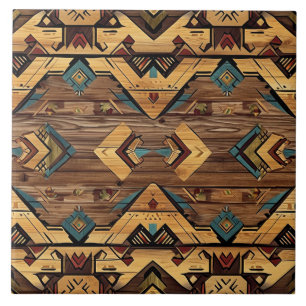 Coola Aztec faux wood Kakelplatta