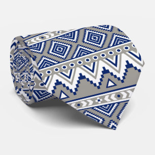 coola aztec-halsen i halsen i mönster slips