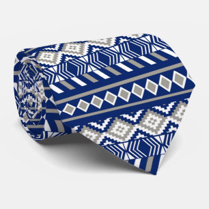 coola aztec-stammen mönster nackslips slips
