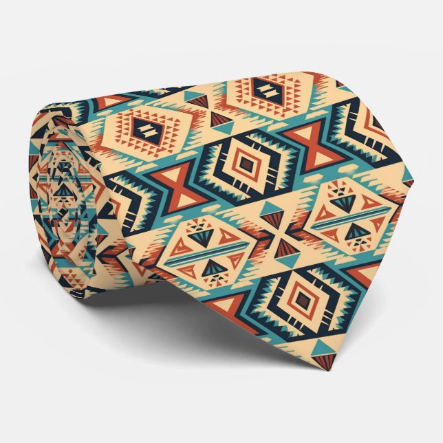 Coola Aztec Western halslips i mönster i sidled Slips (Rullad)