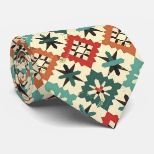 Coola Aztec Western mönster i rutled Slips