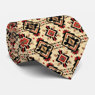 Coola Aztec Western mönster i rutled Slips