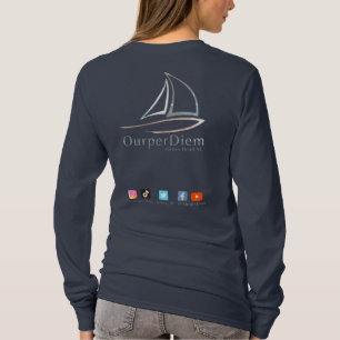 Coola azz lång sömn t shirt