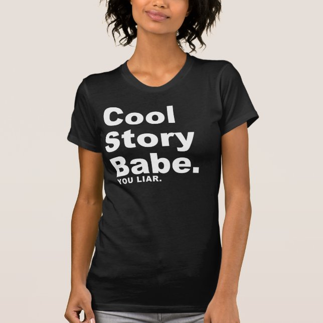 Coola Babe - Liar Tee Shirt (Framsida)