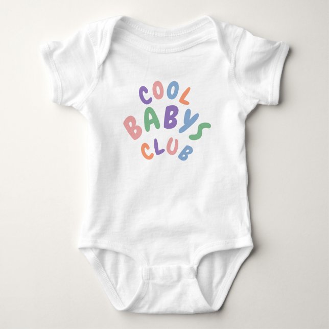 Coola Babys Klubb T Shirt (Framsida)