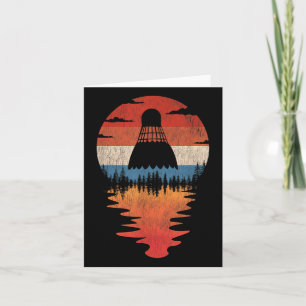 Coola Badminton Retro Vintage Sunset Stil Kort