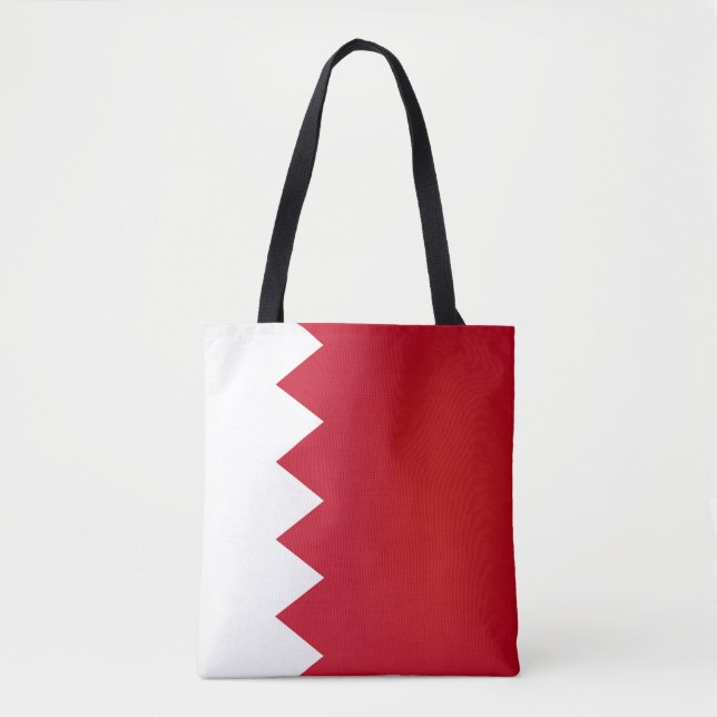 Coola Bahrain Flagga Mode Tygkasse (Framsida)