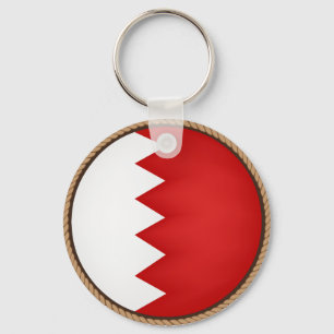 Coola Bahrain Flagga Seal Nyckelring
