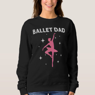 Coola balett för pappa far balett dans balett t shirt