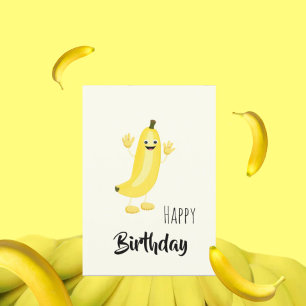 Coola banan julkort