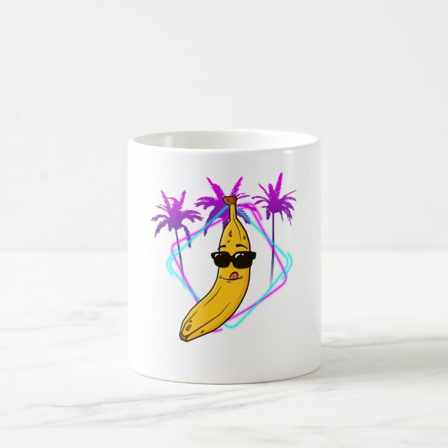 Coola Banan party retro Kaffemugg (Center)