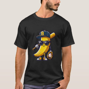 Coola Banana Baseball Player T Shirt