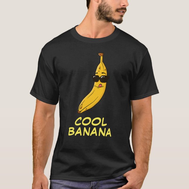Coola Banana Graphic T Shirt (Framsida)
