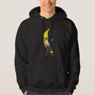 Coola Banana in Kostym Dab Dancing Fruit and Sungl Hoodie