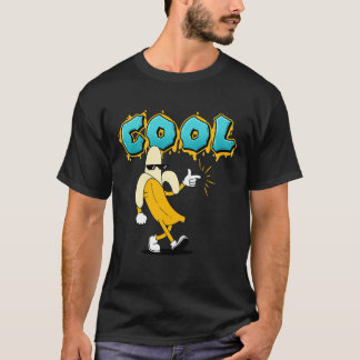 Coola Banana Tecknad - Lusnota T-Shirt Des