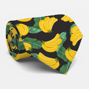 coola bananfrukt i mönster med titel slips