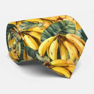 Coola bananfrukt mönster slips