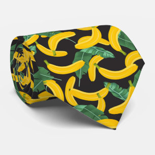 coola bananfruktträd mönster nacke slips