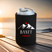 Coola Banff Canada Mountains Maple Löv Mörk Färg