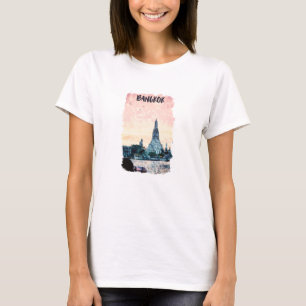 Coola Bangkok Thailand City Travel Watercolor T Shirt