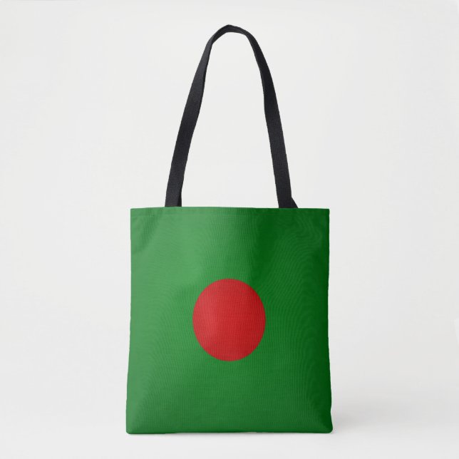Coola Bangladesh Flagga Mode Tygkasse (Framsida)