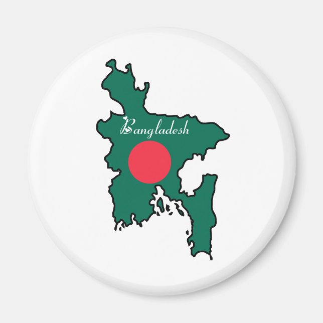 Coola Bangladesh Magnet (Framsidan)