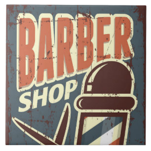 Coola Barber-återförsäljare Kakelplatta