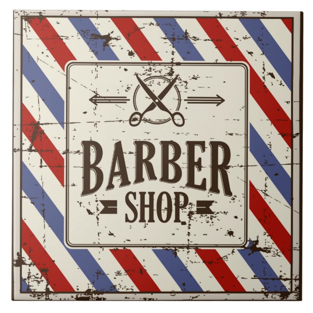 Coola Barber-återförsäljare Kakelplatta (Framsidan)