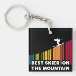 Coola Barcode Design Best Skier på berget