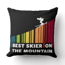 Coola Barcode Design Best Skier på berget