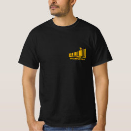 Coola Barcode Design Best Skier på berget T Shirt
