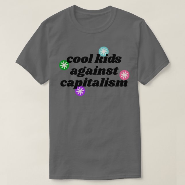 Coola barn mot kapitalistkommunismen P T Shirt (Design framsida)
