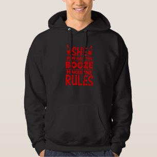 Coola Bartender for Women Girls Liquor Mixolog B Hoodie