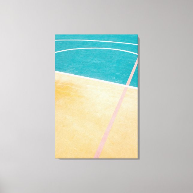 Coola Basketball Artwork Canvastryck (Framsida)