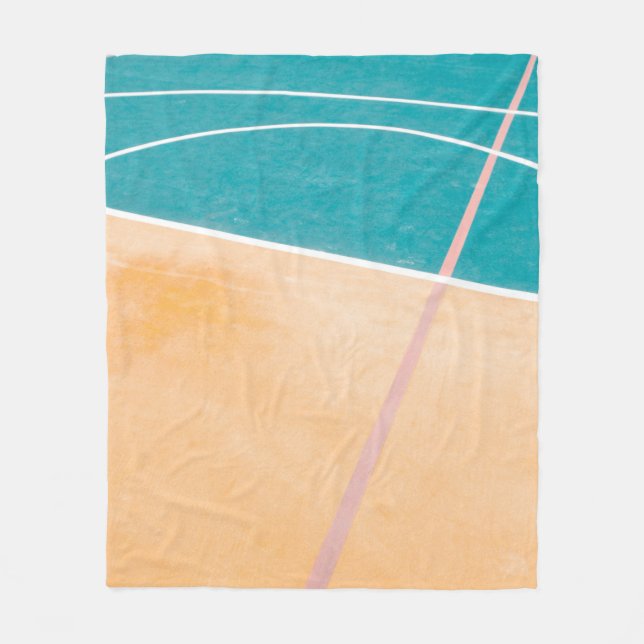 Coola Basketball Artwork Fleecefilt (Framsidan)